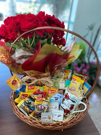 Cesta de café da manhã