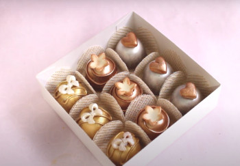 Caixa de bombons caseira