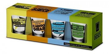 Conjunto de copos de shot