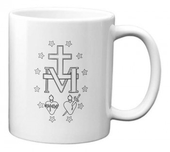 Caneca com imagens santas