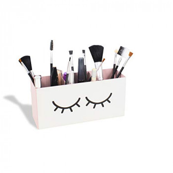 Porta pincéis de maquiagem