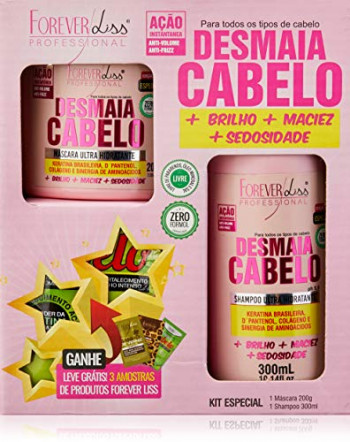 Kit de cuidados com o cabelo