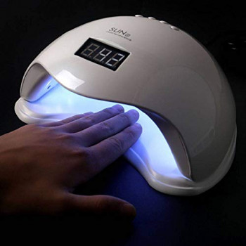 Cabine de led para secar a unha