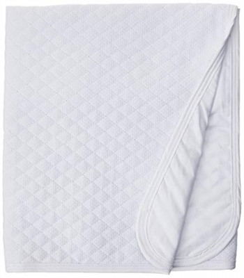 Manta branca de batismo