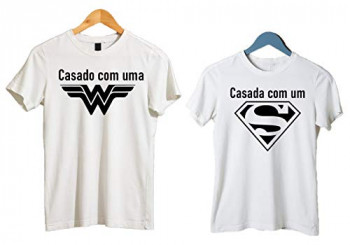 Kit camiseta para casal