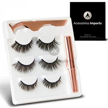 Kit de cílios postiços