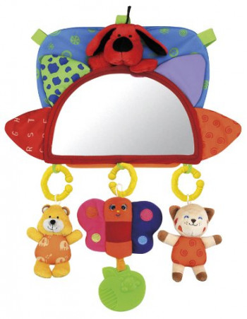 Brinquedo com espelho para bebês