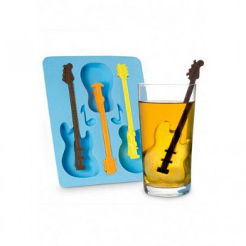 Forminhas de gelo guitarra