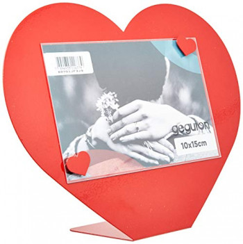 Porta-retrato de coração