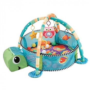 Tapete de atividades piscina de bolinhas