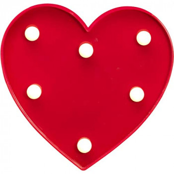 Luminária de coração