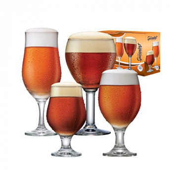 Jogo de copos próprios para cada tipo de cerveja