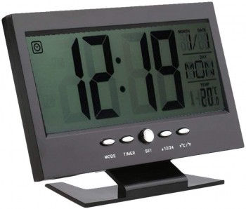 Relógio de mesa com despertador