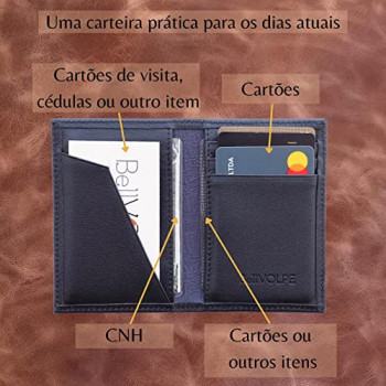 Carteira em couro