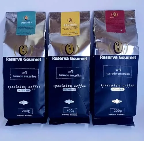 Trio de cafés especiais