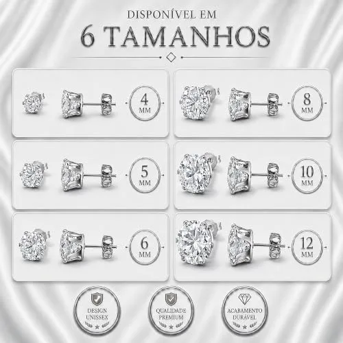 Conjunto com seis pares de brincos - foto 2