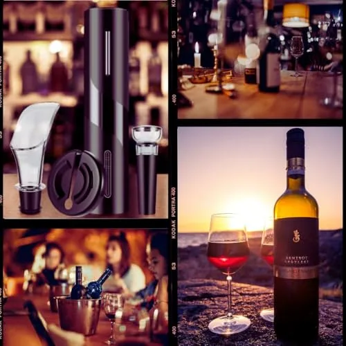 Kit de vinho com abridor elétrico - foto 3