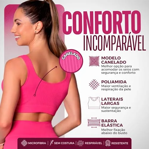 Conjunto fitness de top e short - foto 4