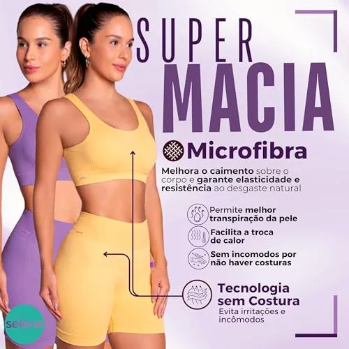 Conjunto fitness de top e short - foto 6