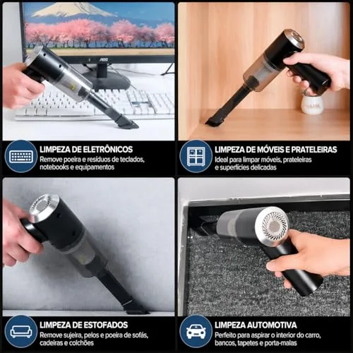 Aspirador portátil sem fio - foto 4