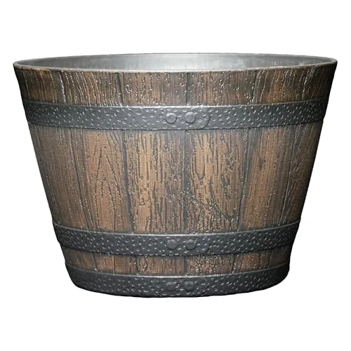 Vaso decorativo de barril