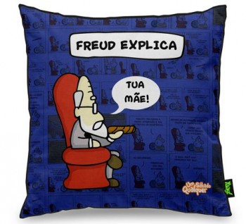 Almofada profissões Freud Explica