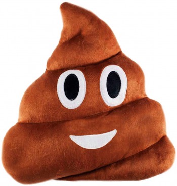 Almofada pelúcia de cocozinho