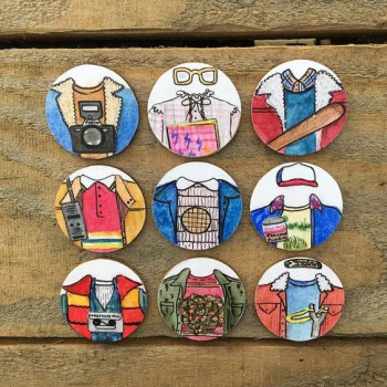 Bottons Stranger Things