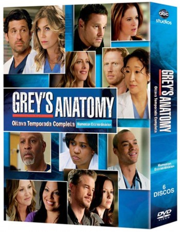 Box DVD Grey's Anatomy