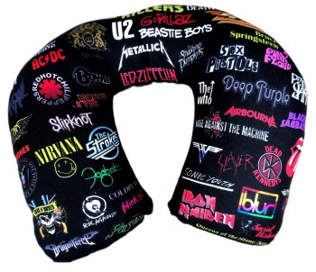 Almofada de pescoço estampada