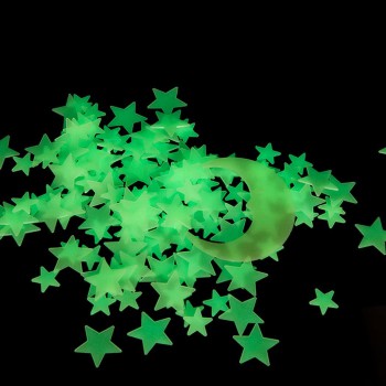 Adesivos de estrelas que brilham no escuro