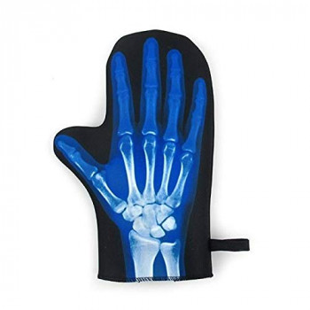 Luva de forno esqueleto