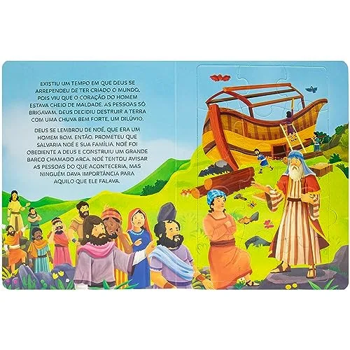 Livro bíblico com quebra-cabeças - foto 2