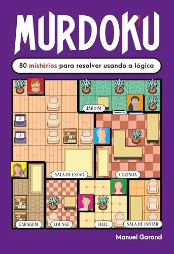 Livro com 80 mistérios de lógica
