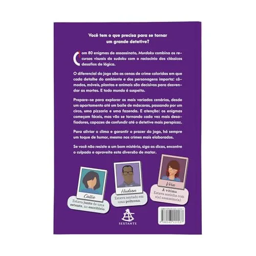 Livro com 80 mistérios de lógica - foto 3