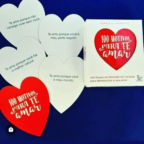 Livro com 100 motivos para amar - foto 4