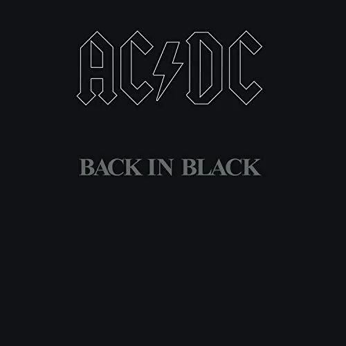 Back in Black do AC/DC em mídia física