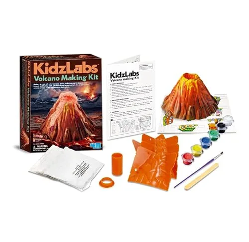 Kit para montar um vulcão que entra em erupção - foto 5