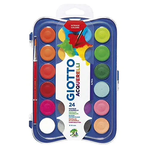 Aquarela em pastilhas