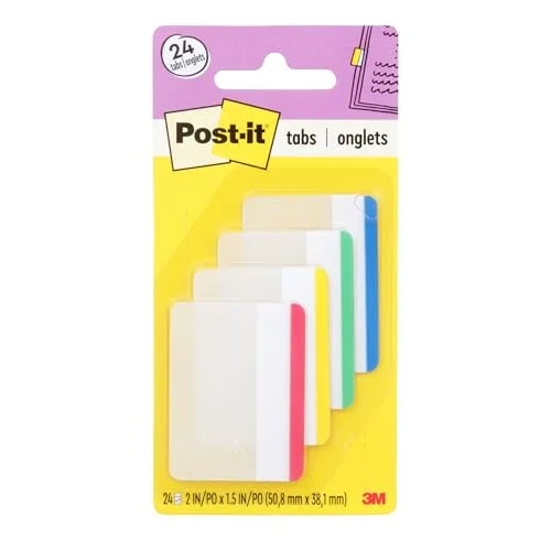 Marcadores de página adesivos