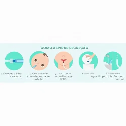 Aspirador nasal para bebê - foto 3