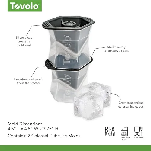Forma de gelo de cubos grandes - foto 6