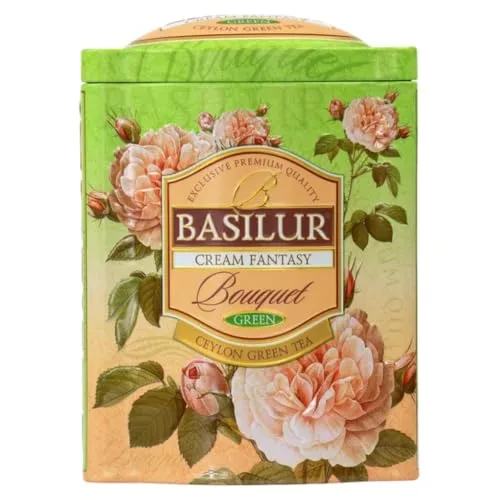Chá aromático em lata presenteável