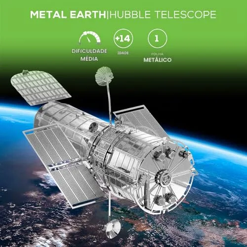 Telescópio Hubble para montar em metal - foto 5