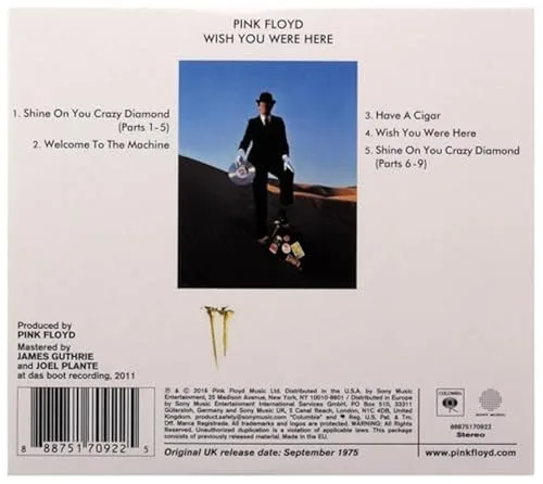 Wish You Were Here em edição física - foto 2