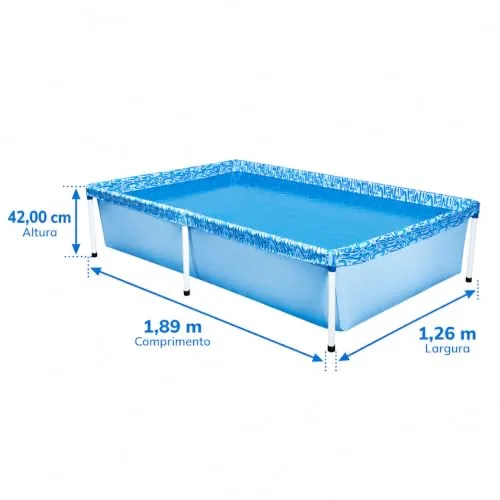 Piscina inflável de mil litros - foto 3