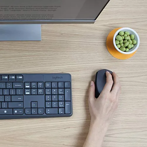Combo teclado e mouse sem fio - foto 2