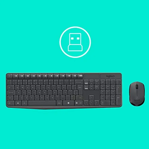 Combo teclado e mouse sem fio - foto 4