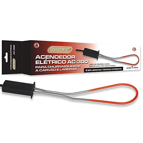 Acendedor elétrico de carvão