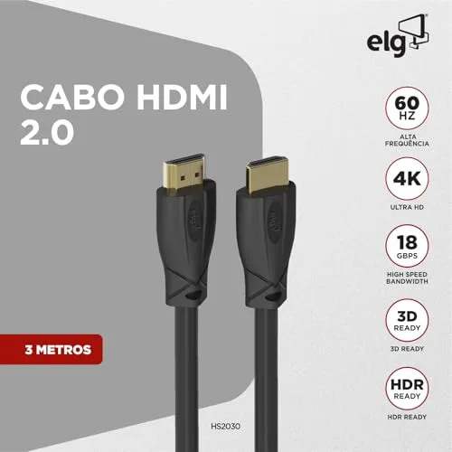 Cabo HDMI para ligar o console na TV - foto 2